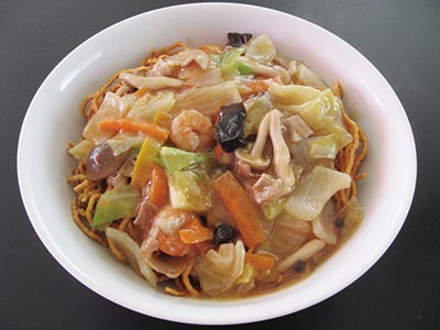 五目揚げ麺