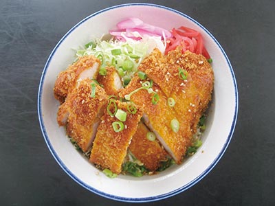 チキンタレカツ丼