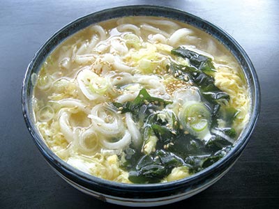 ワカ玉うどん